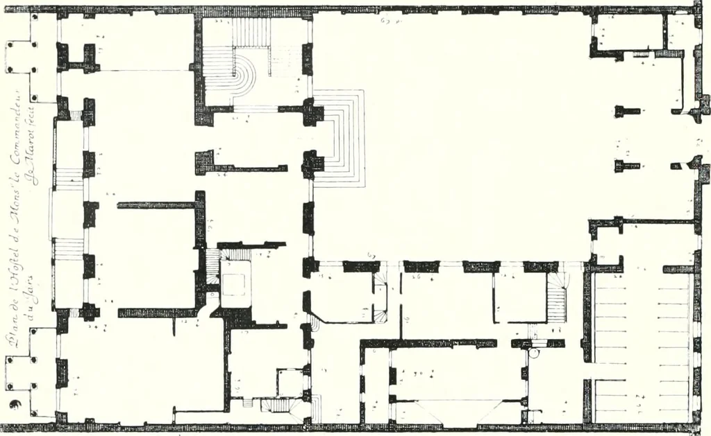 An illustration from A history of French architecture from the death of Mazarin till the death of Louis XV, 1661-1774, 1921, leaf 26