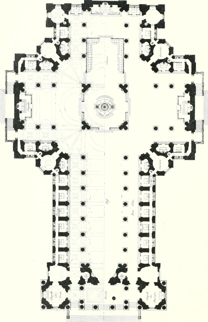 An illustration from A history of French architecture from the death of Mazarin till the death of Louis XV, 1661-1774, 1921, leaf 268