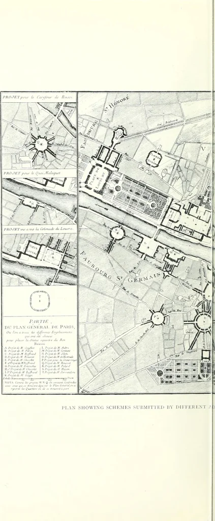 An illustration from A history of French architecture from the death of Mazarin till the death of Louis XV, 1661-1774, 1921, leaf 290