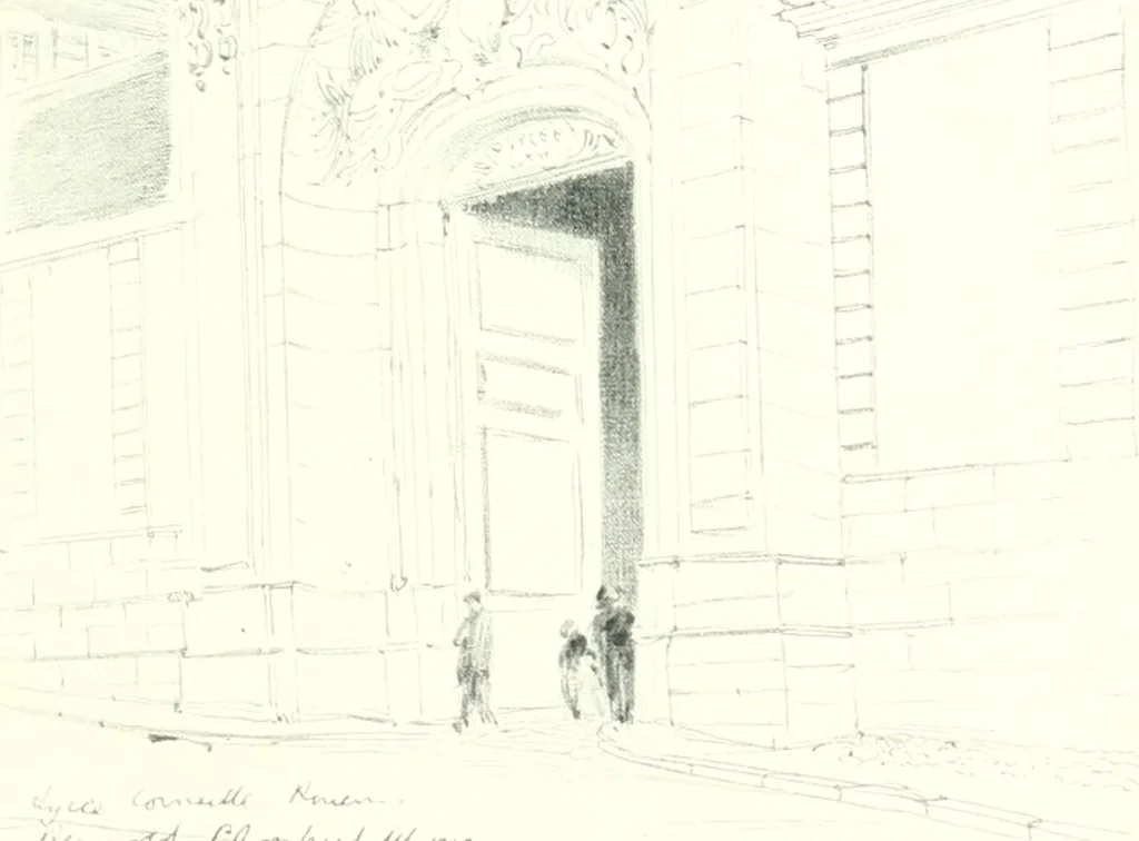 An illustration from A history of French architecture from the death of Mazarin till the death of Louis XV, 1661-1774, 1921, leaf 309