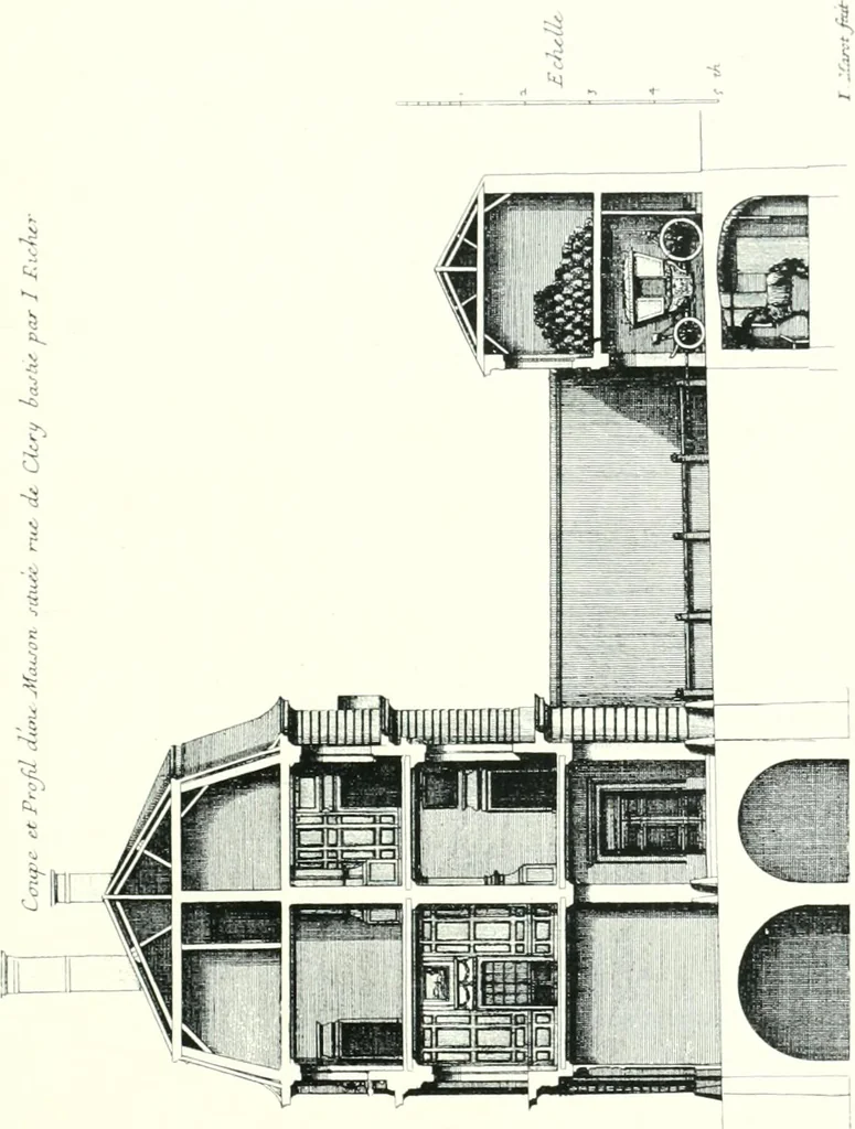 An illustration from A history of French architecture from the death of Mazarin till the death of Louis XV, 1661-1774, 1921, leaf 33