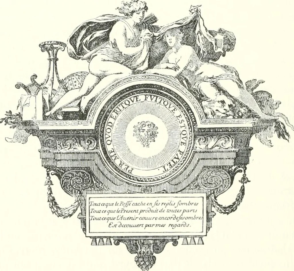 An illustration from A history of French architecture from the death of Mazarin till the death of Louis XV, 1661-1774, 1921, leaf 354