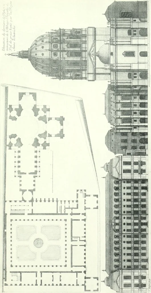 An illustration from A history of French architecture from the death of Mazarin till the death of Louis XV, 1661-1774, 1921, leaf 39