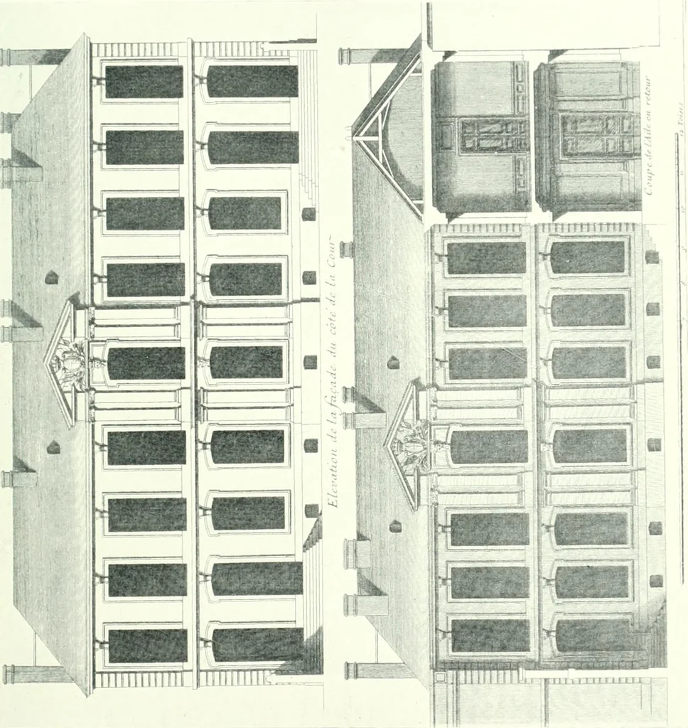 An illustration from A history of French architecture from the death of Mazarin till the death of Louis XV, 1661-1774, 1921, leaf 75