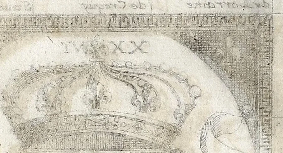 An illustration from [French armorial of the mid 17th century], 1638, leaf 114