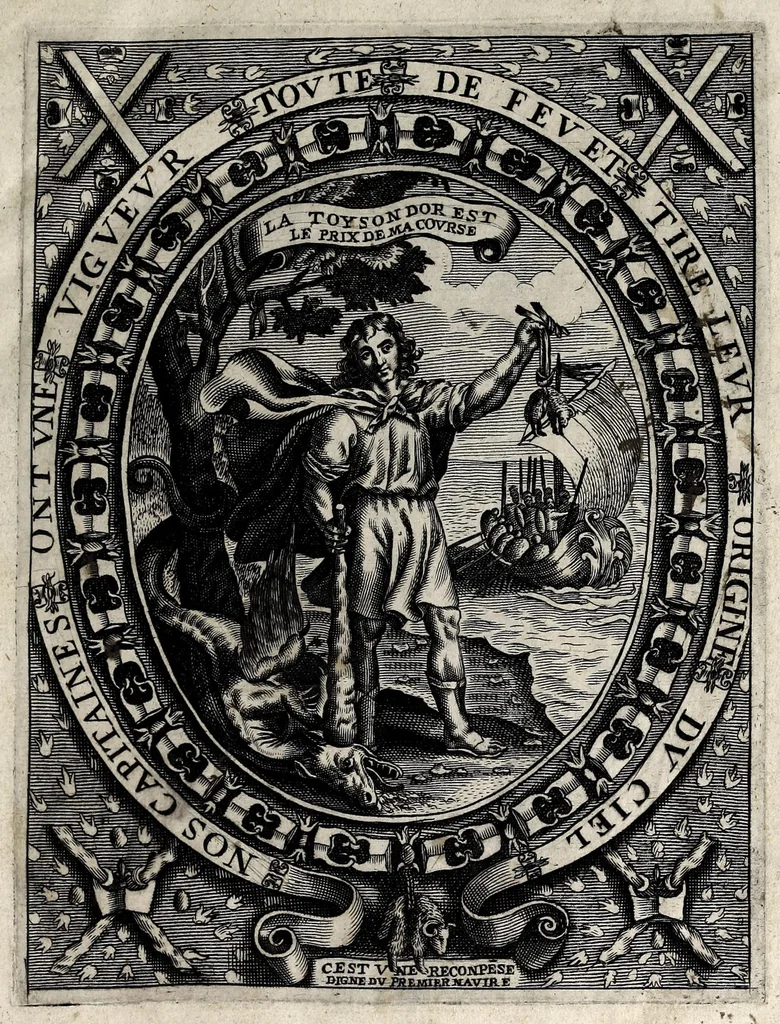 An illustration from [French armorial of the mid 17th century], 1638, leaf 5