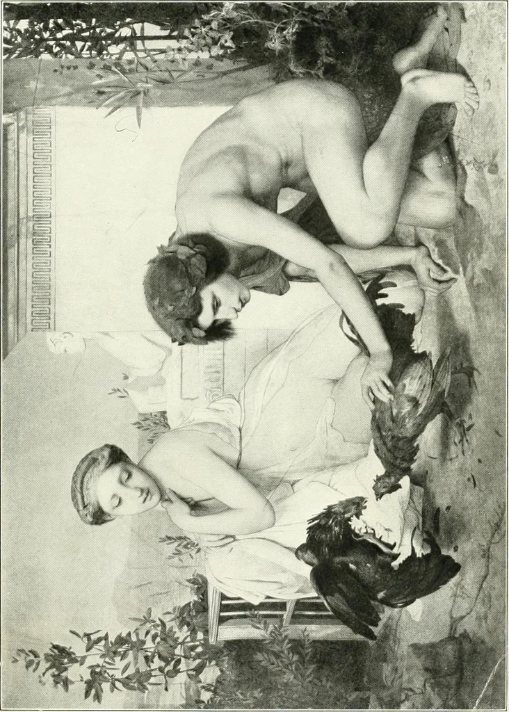 An illustration from French art, classic and contemporary, painting and sculpture, 1901, leaf 137