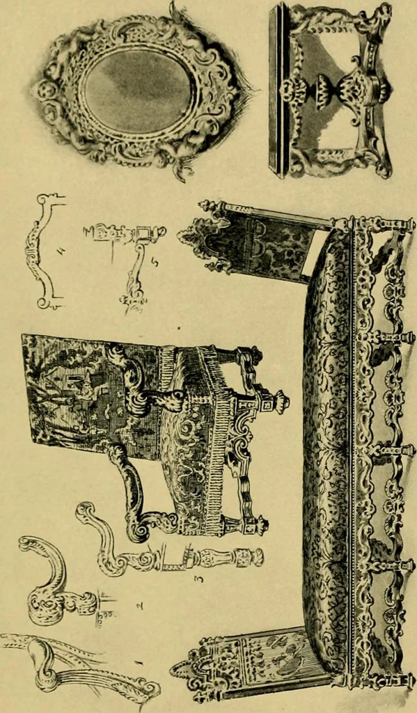 An illustration from French and English furniture;, 1903, leaf 135