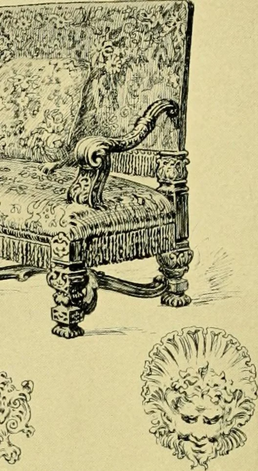 An illustration from French and English furniture;, 1903, leaf 146