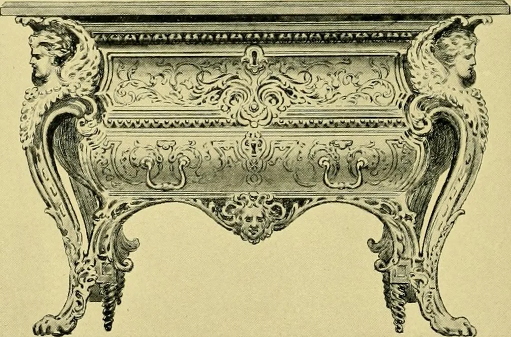 An illustration from French and English furniture;, 1903, leaf 146