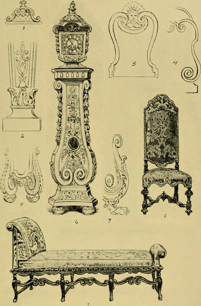 An illustration from French and English furniture;, 1903, leaf 211