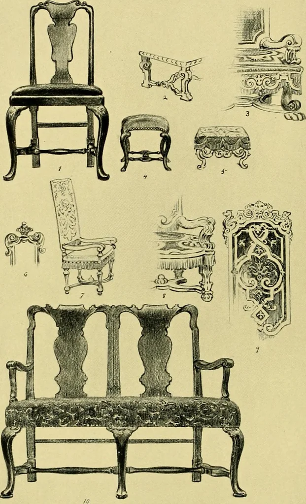 An illustration from French and English furniture;, 1903, leaf 222