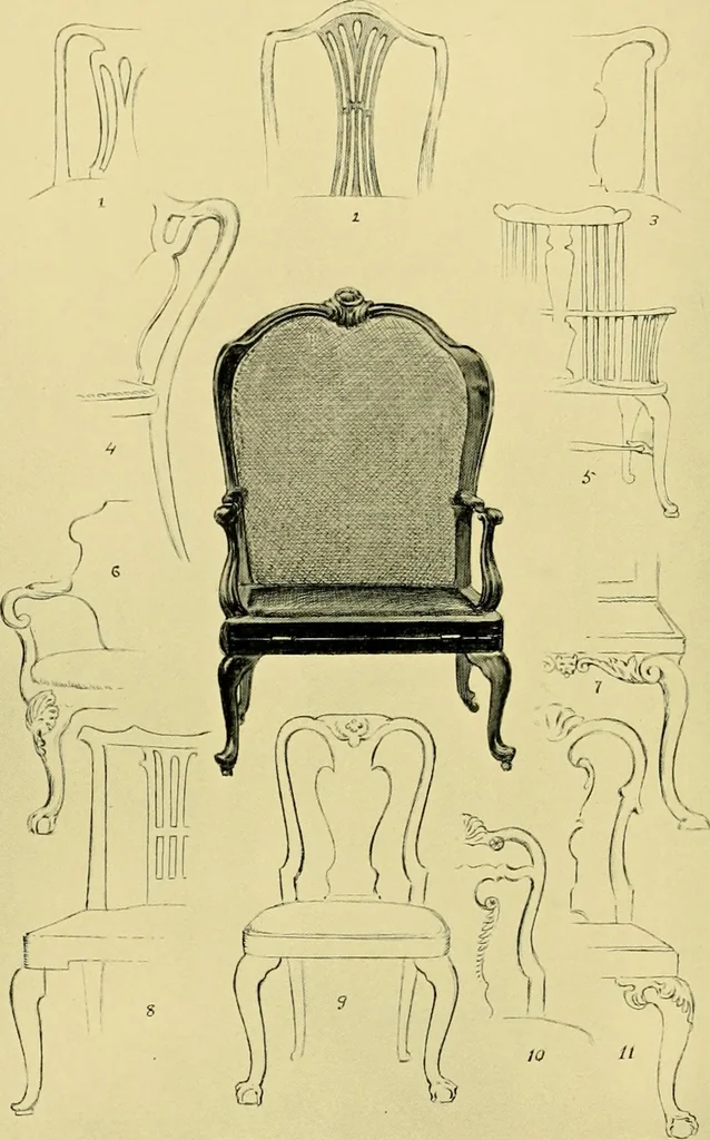 An illustration from French and English furniture;, 1903, leaf 270