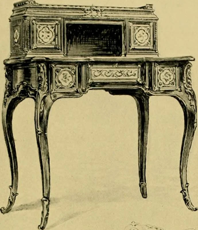 An illustration from French and English furniture;, 1903, leaf 327