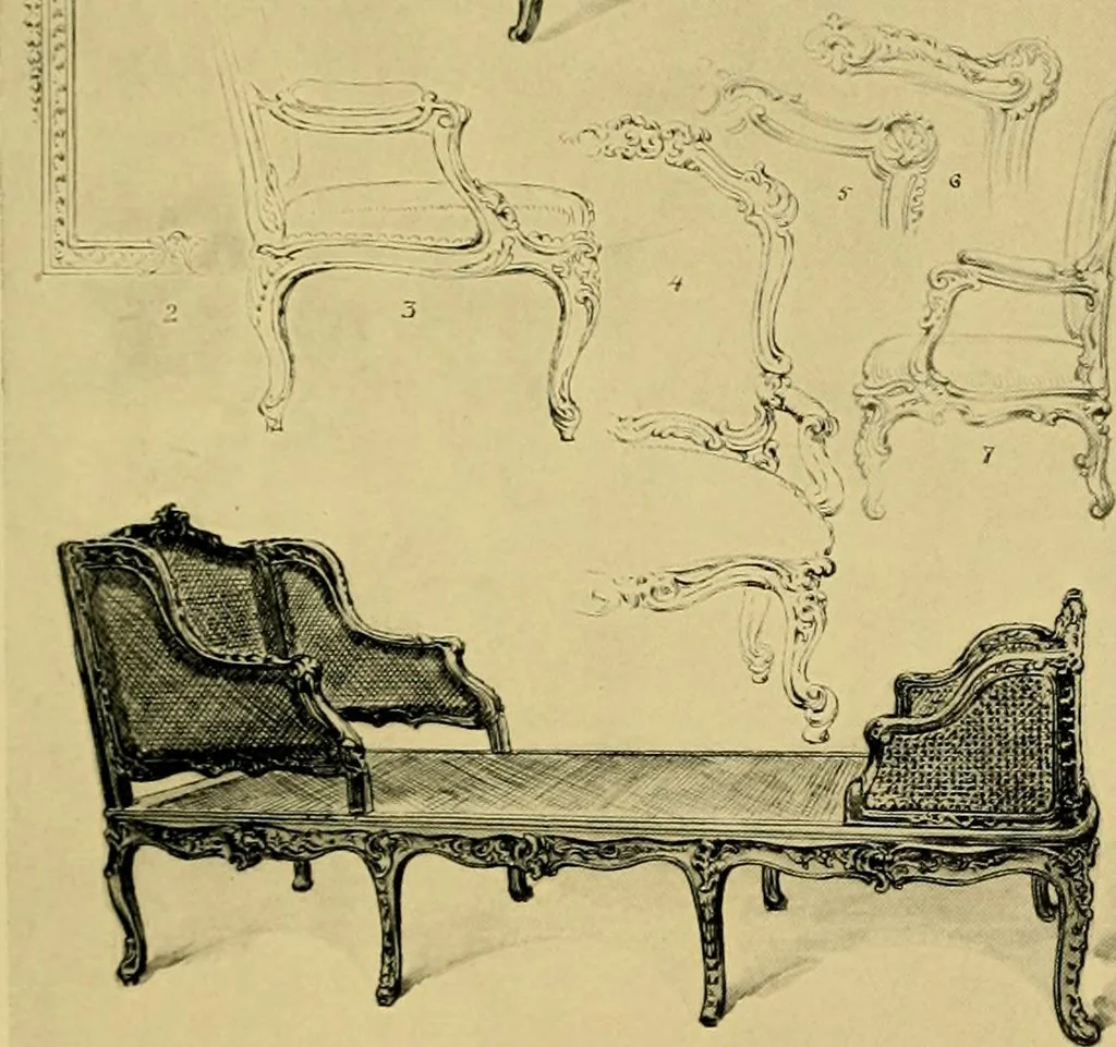 An illustration from French and English furniture;, 1903, leaf 327