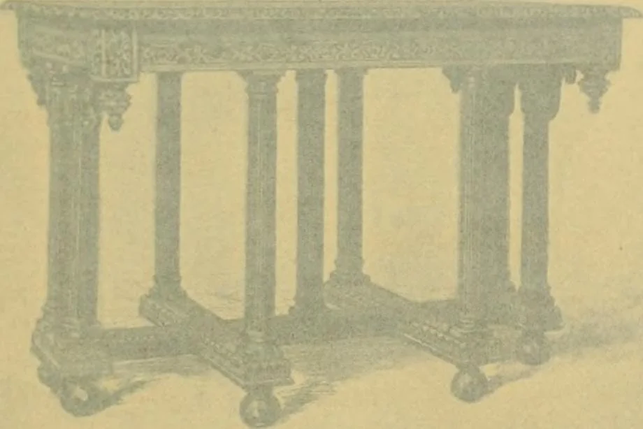 An illustration from French and English furniture;, 1903, leaf 35