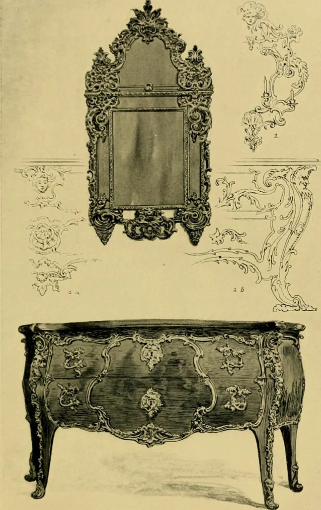 An illustration from French and English furniture;, 1903, leaf 351