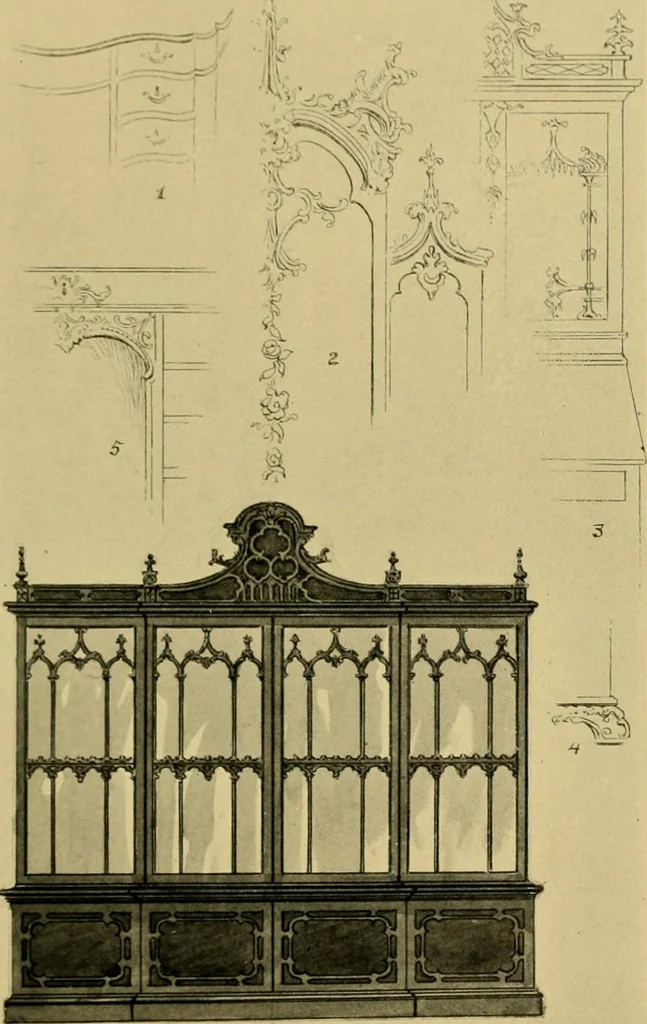 An illustration from French and English furniture;, 1903, leaf 399