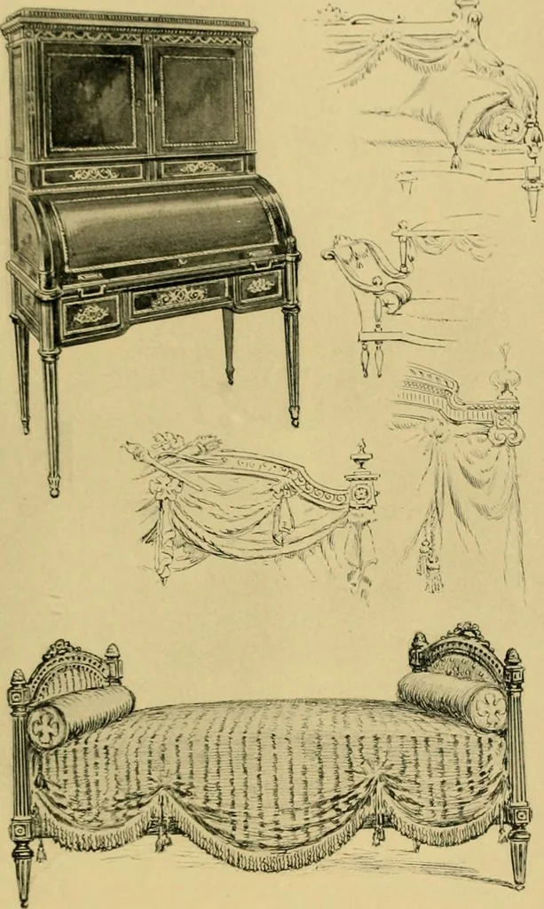 An illustration from French and English furniture;, 1903, leaf 451