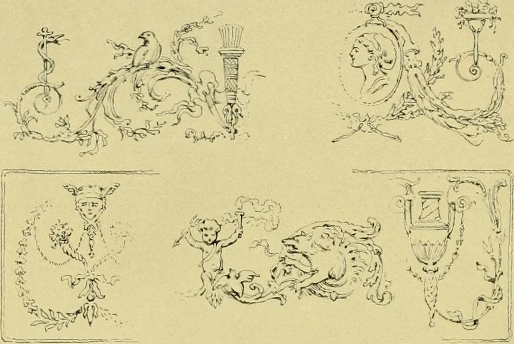 An illustration from French and English furniture;, 1903, leaf 462