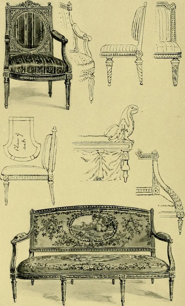 An illustration from French and English furniture;, 1903, leaf 470