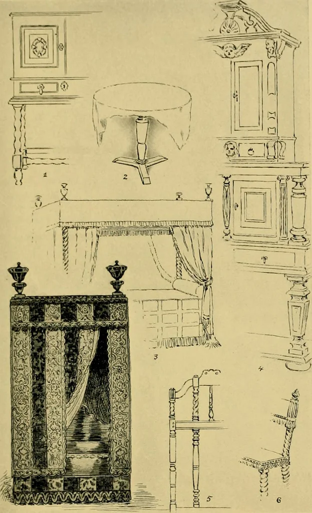 An illustration from French and English furniture;, 1903, leaf 49