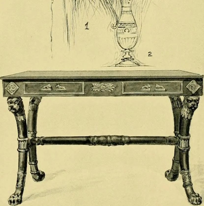 An illustration from French and English furniture;, 1903, leaf 518