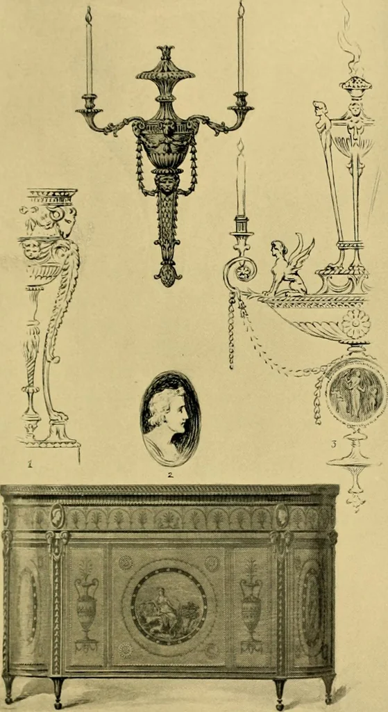 An illustration from French and English furniture;, 1903, leaf 527
