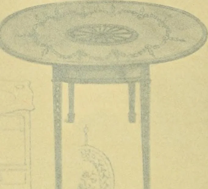 An illustration from French and English furniture;, 1903, leaf 550
