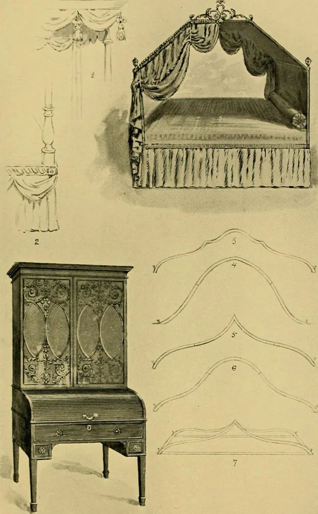 An illustration from French and English furniture;, 1903, leaf 563
