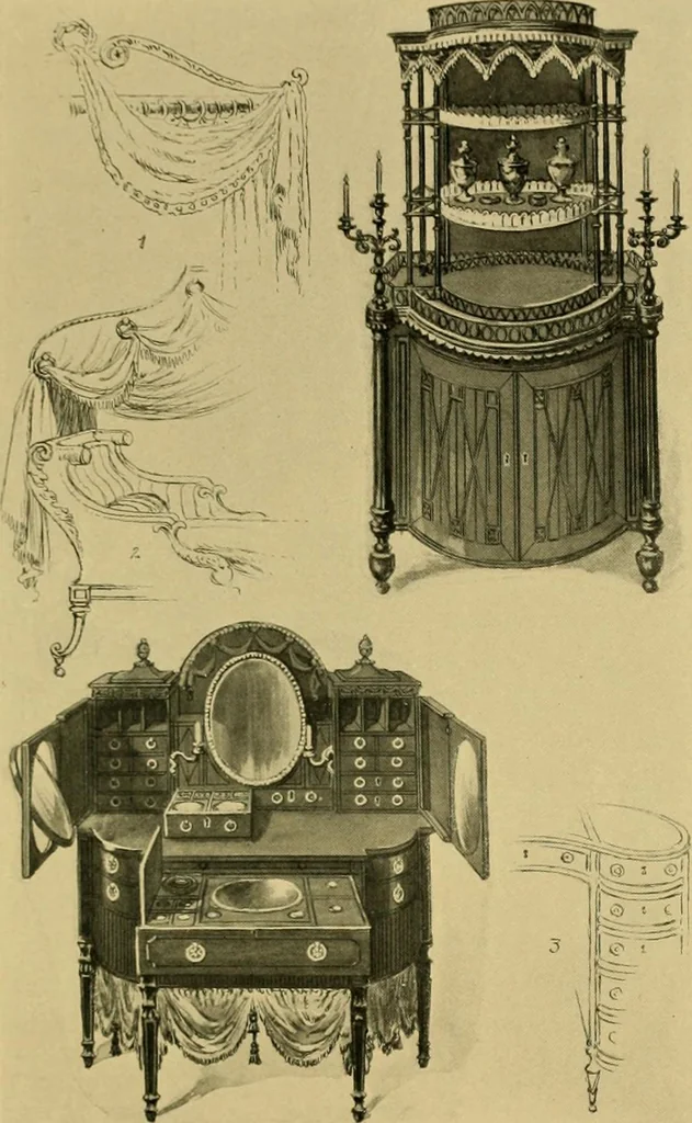 An illustration from French and English furniture;, 1903, leaf 591