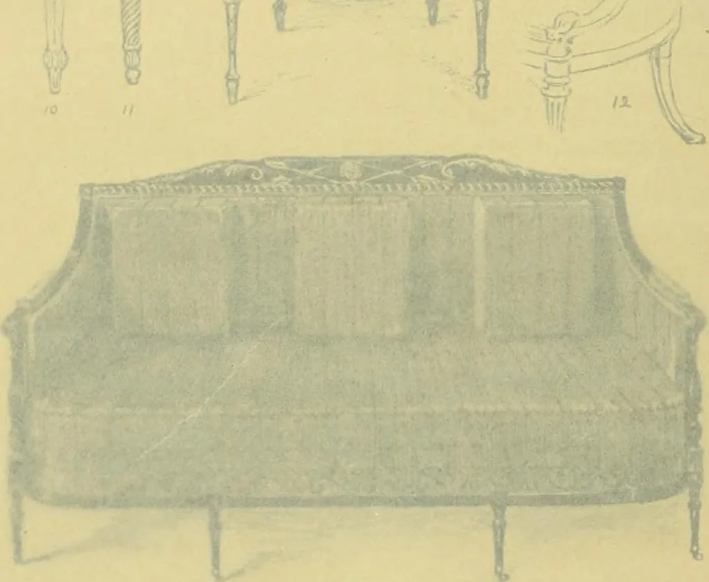 An illustration from French and English furniture;, 1903, leaf 612