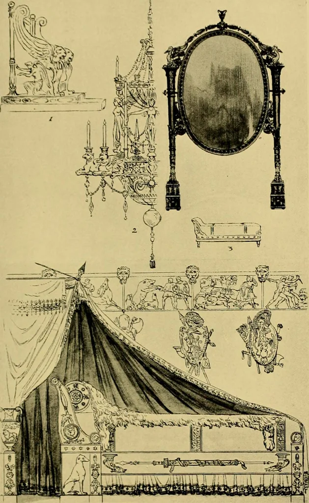 An illustration from French and English furniture;, 1903, leaf 653