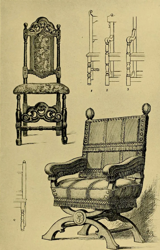 An illustration from French and English furniture;, 1903, leaf 85
