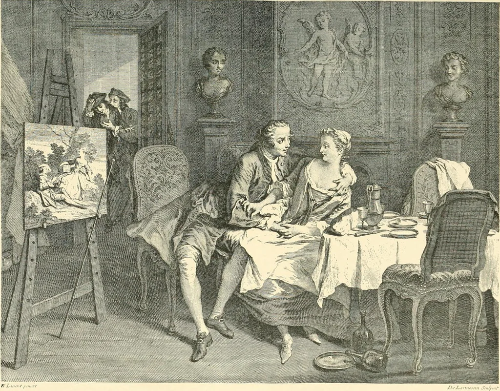 An illustration from French engravers and draughtsmen of the XVIIIth century, 1902, leaf 153