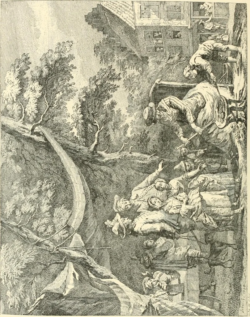 An illustration from French engravers and draughtsmen of the XVIIIth century, 1902, leaf 196