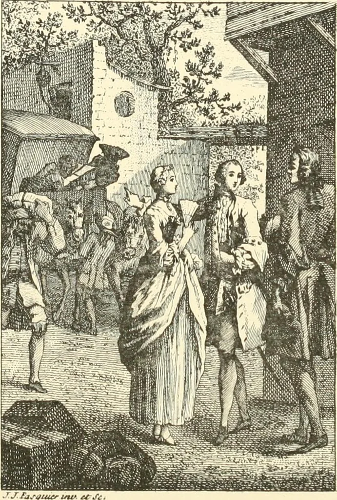 An illustration from French engravers and draughtsmen of the XVIIIth century, 1902, leaf 208