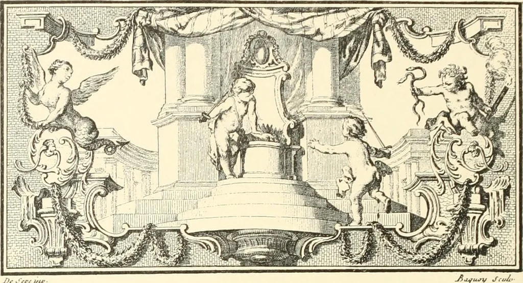 An illustration from French engravers and draughtsmen of the XVIIIth century, 1902, leaf 216