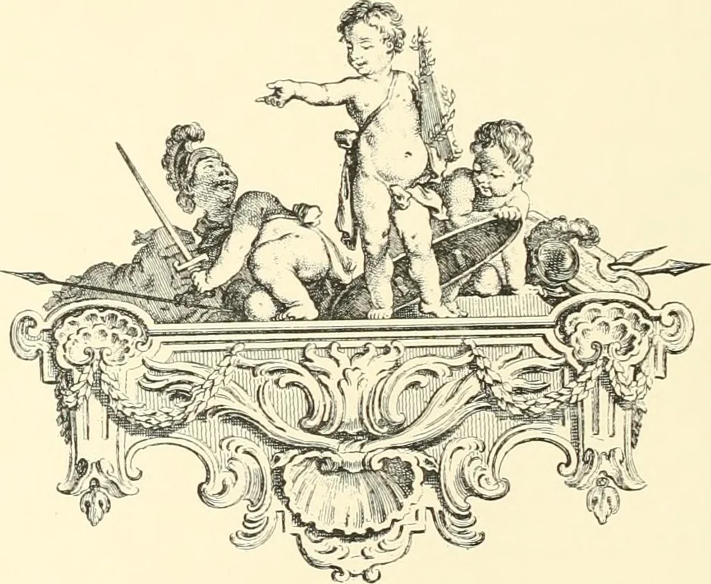 An illustration from French engravers and draughtsmen of the XVIIIth century, 1902, leaf 216