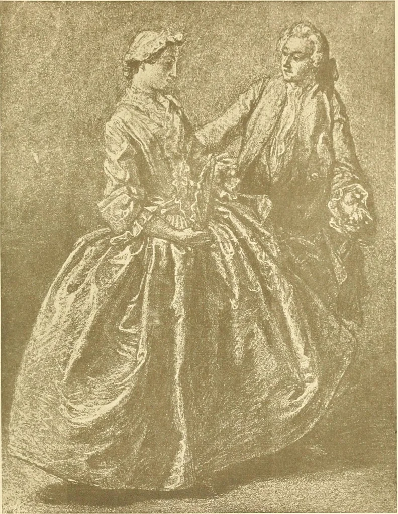 An illustration from French engravers and draughtsmen of the XVIIIth century, 1902, leaf 255