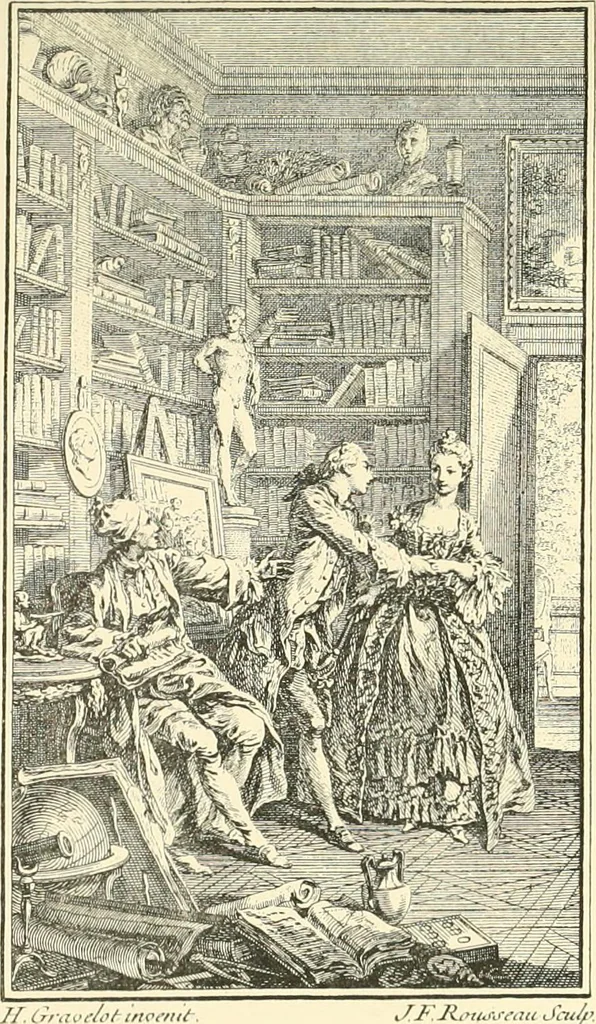An illustration from French engravers and draughtsmen of the XVIIIth century, 1902, leaf 261