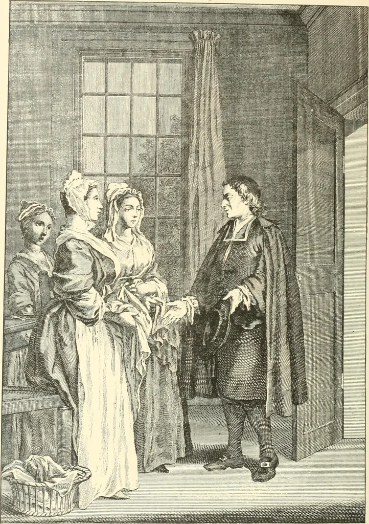An illustration from French engravers and draughtsmen of the XVIIIth century, 1902, leaf 266