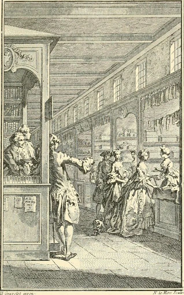 An illustration from French engravers and draughtsmen of the XVIIIth century, 1902, leaf 273
