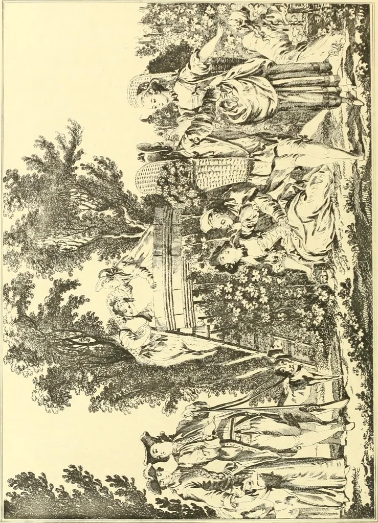An illustration from French engravers and draughtsmen of the XVIIIth century, 1902, leaf 278