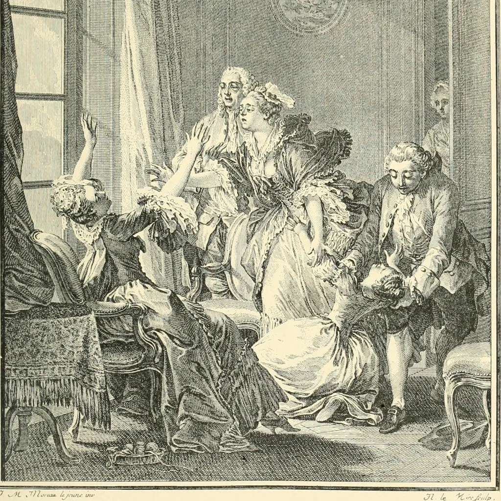 An illustration from French engravers and draughtsmen of the XVIIIth century, 1902, leaf 325