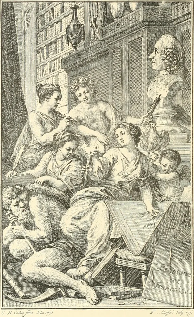 An illustration from French engravers and draughtsmen of the XVIIIth century, 1902, leaf 62