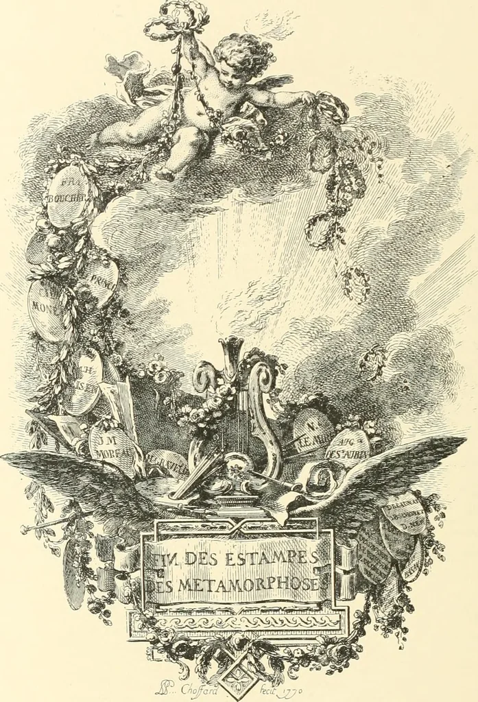 An illustration from French engravers and draughtsmen of the XVIIIth century, 1902, leaf 82
