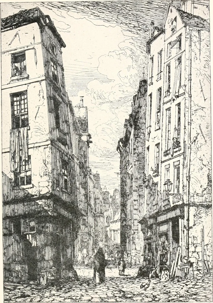 An illustration from French etchers of the second empire, 1916, leaf 104