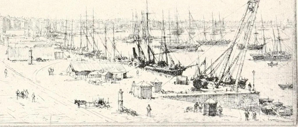 An illustration from French etchers of the second empire, 1916, leaf 114