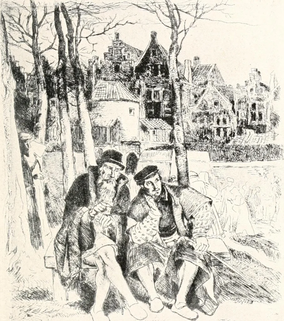 An illustration from French etchers of the second empire, 1916, leaf 134